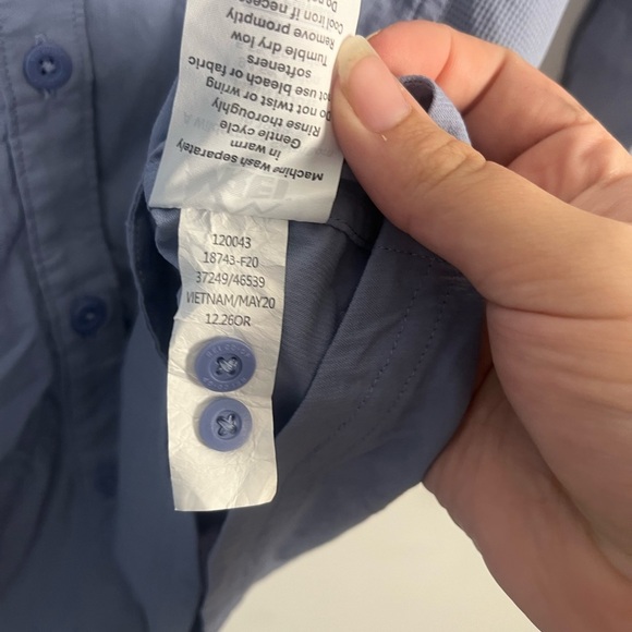 REI Co-op  Sahara Long-Sleeve Solid Shirt - Women's in purple grey size medium - Picture 7 of 10